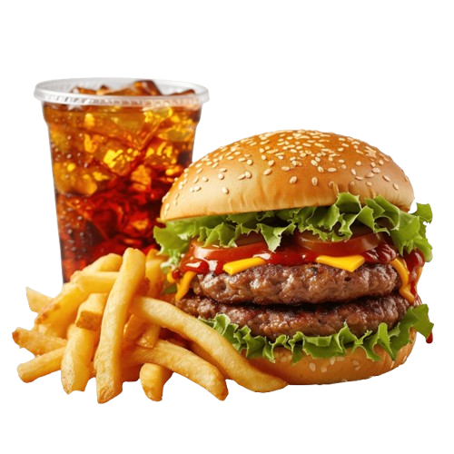 Burger and Fries